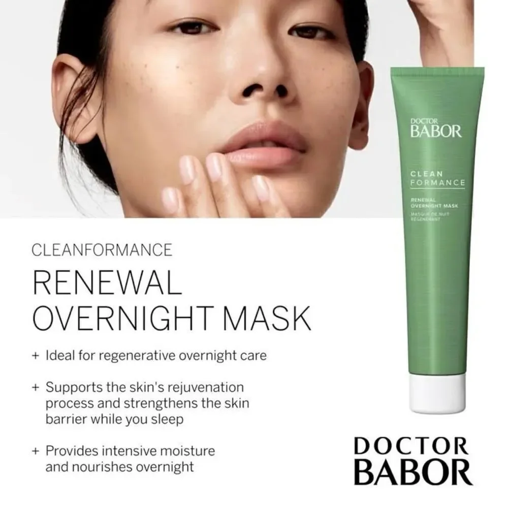NIB Doctor Babor Clean Performance Renewal Overnight Mask, 75 ml - Picture 5 of 15